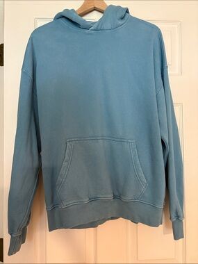 Abercrombie & Fitch Light Blue Crewneck Hoodie